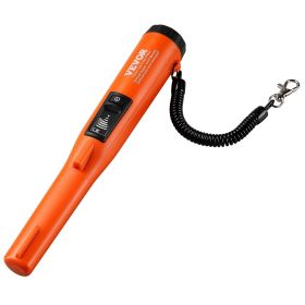 Metal Detector Pinpointer, IP68 Fully Waterproof Handheld Pin Pointer Wand, 4.5" Detection Depth, 3 Modes, LCD Screen