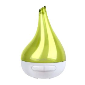 Drop-shaped Cool Mist Humidifier Ultrasonic Aroma Essential Oil Diffuser (Option: Green)
